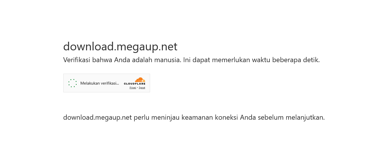 cara download menggunakan megaup.net step 2