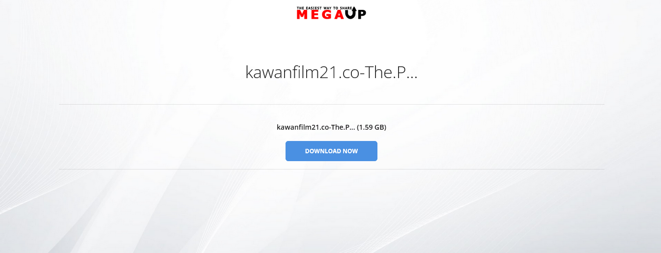 cara download menggunakan megaup.net step 3